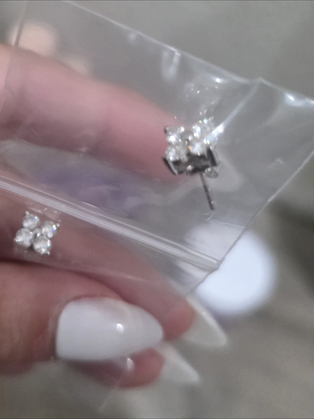 Moissanite Earings